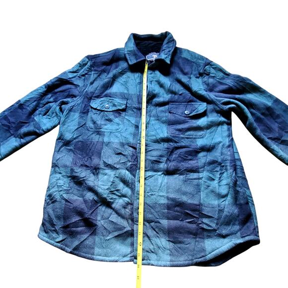 Plaid Flannel Lined Size XL Sweater - Picture 2 of 7